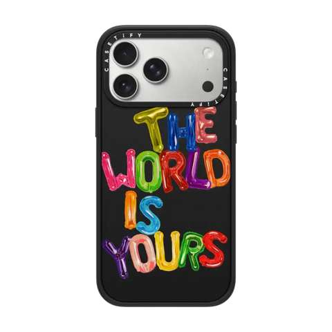 THE WORLD IS YOURS IPHONE CASE BY SUE TSAI