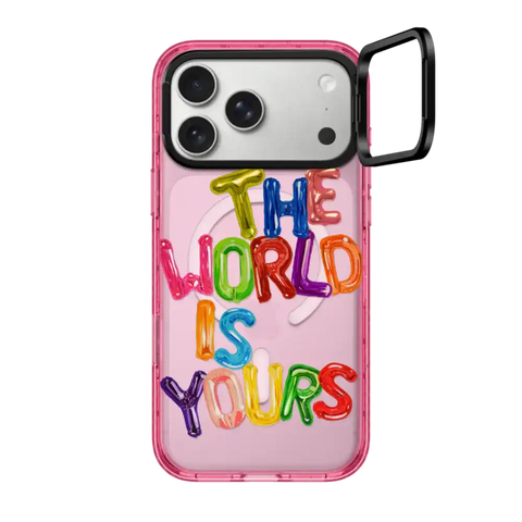 THE WORLD IS YOURS IPHONE CASE BY SUE TSAI