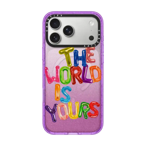 THE WORLD IS YOURS IPHONE CASE BY SUE TSAI