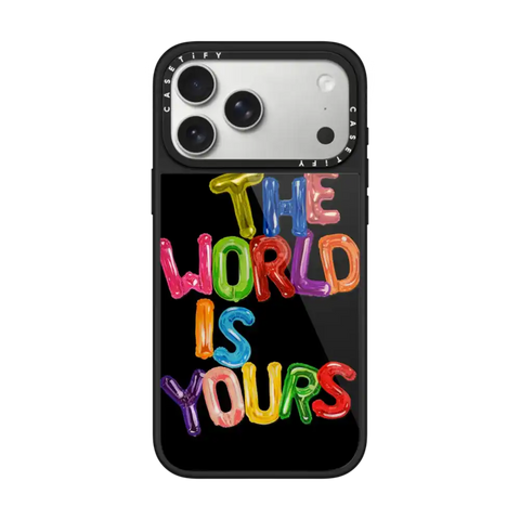THE WORLD IS YOURS IPHONE CASE BY SUE TSAI