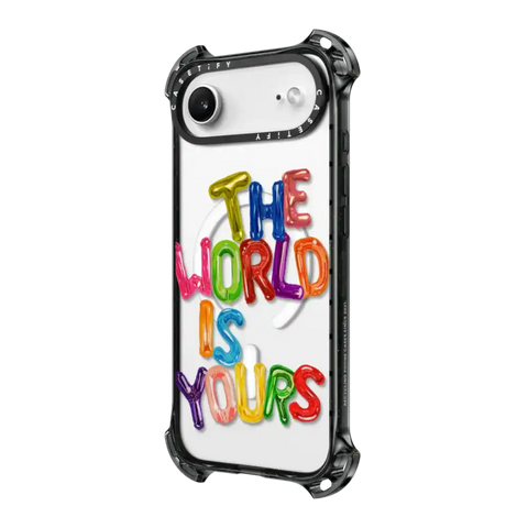 THE WORLD IS YOURS IPHONE CASE BY SUE TSAI