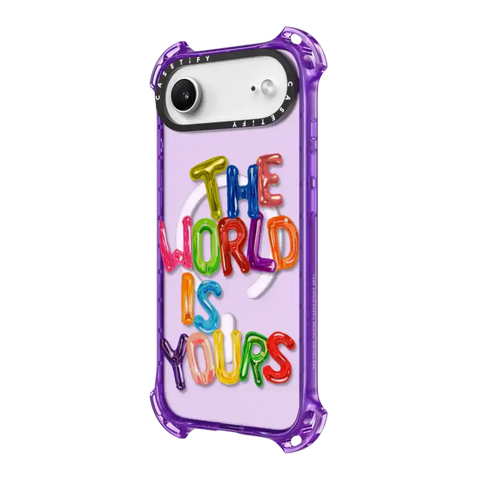 THE WORLD IS YOURS IPHONE CASE BY SUE TSAI