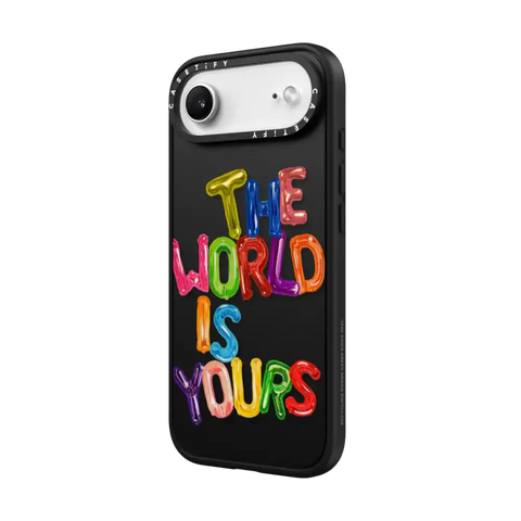 THE WORLD IS YOURS IPHONE CASE BY SUE TSAI