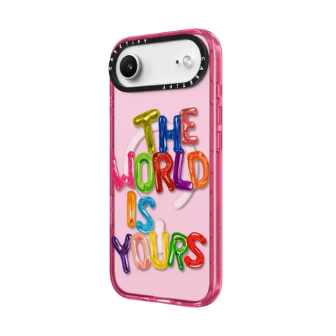 THE WORLD IS YOURS IPHONE CASE BY SUE TSAI