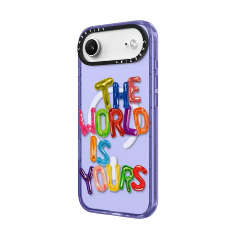 THE WORLD IS YOURS IPHONE CASE BY SUE TSAI