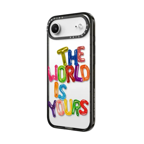 THE WORLD IS YOURS IPHONE CASE BY SUE TSAI