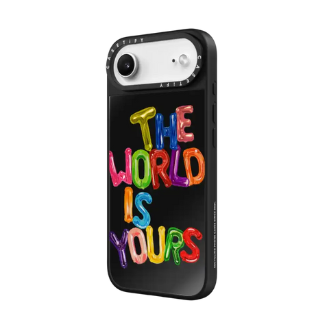 THE WORLD IS YOURS IPHONE CASE BY SUE TSAI
