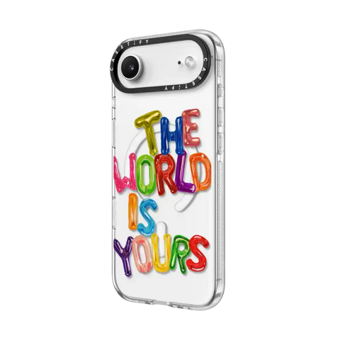 THE WORLD IS YOURS IPHONE CASE BY SUE TSAI