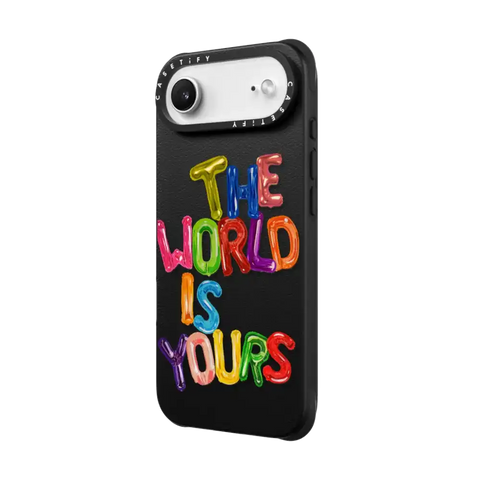 THE WORLD IS YOURS IPHONE CASE BY SUE TSAI
