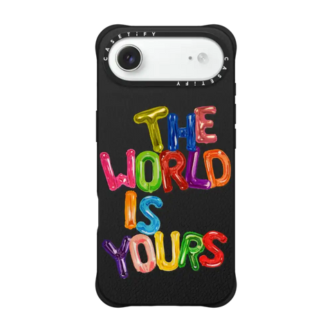 THE WORLD IS YOURS IPHONE CASE BY SUE TSAI
