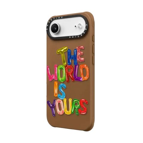 THE WORLD IS YOURS IPHONE CASE BY SUE TSAI