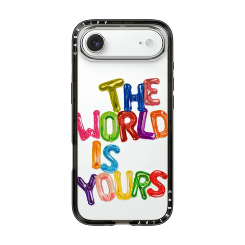 THE WORLD IS YOURS IPHONE CASE BY SUE TSAI