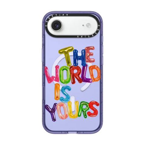 THE WORLD IS YOURS IPHONE CASE BY SUE TSAI