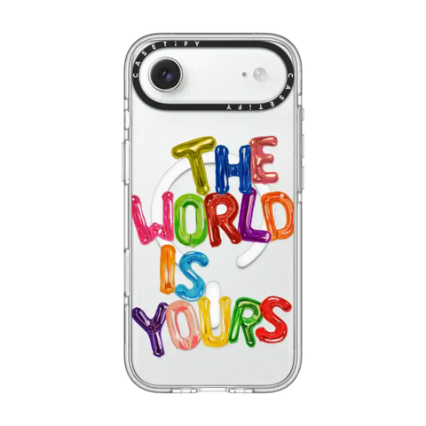 THE WORLD IS YOURS IPHONE CASE BY SUE TSAI
