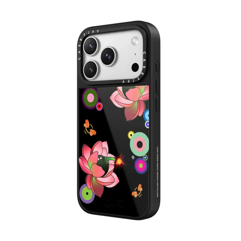 PINK FLOWER BOMB IPHONE CASE BY SUE TSAI