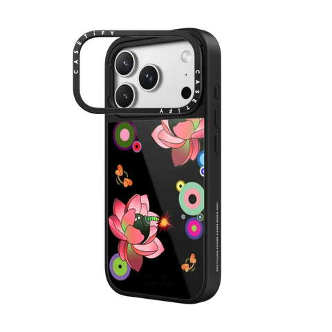 PINK FLOWER BOMB IPHONE CASE BY SUE TSAI