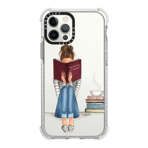 Girl Reading a Book (The Fine Art of Staying In)
