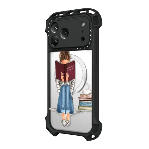 Girl Reading a Book (The Fine Art of Staying In)