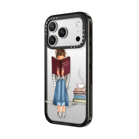 Girl Reading a Book (The Fine Art of Staying In)