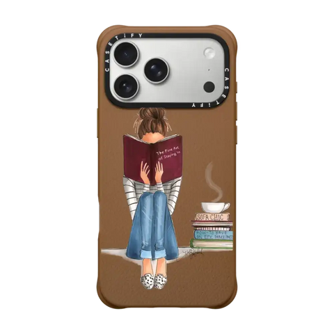 Girl Reading a Book (The Fine Art of Staying In)