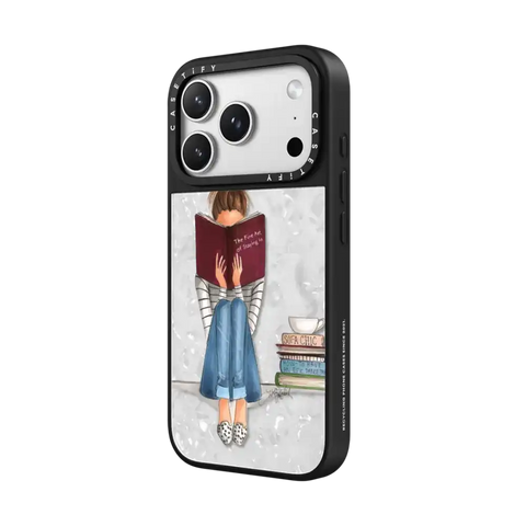 Girl Reading a Book (The Fine Art of Staying In)