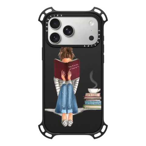 Girl Reading a Book (The Fine Art of Staying In)