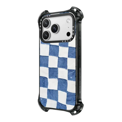 BLUE CHECKERS