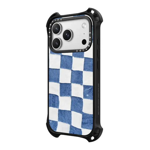 BLUE CHECKERS