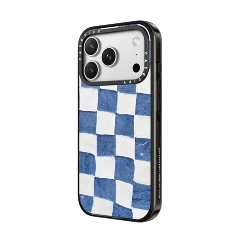 BLUE CHECKERS