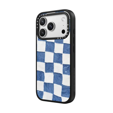 BLUE CHECKERS