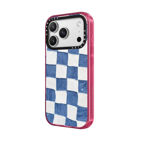 BLUE CHECKERS