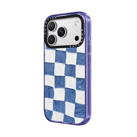 BLUE CHECKERS