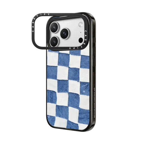 BLUE CHECKERS