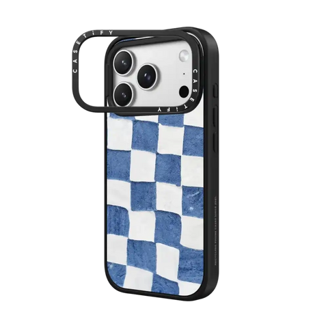 BLUE CHECKERS