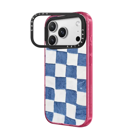 BLUE CHECKERS