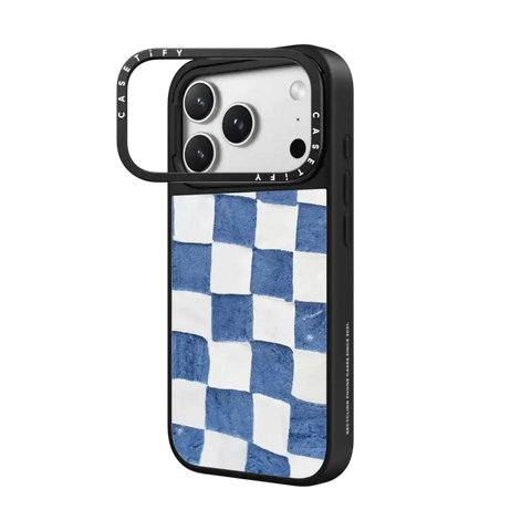 BLUE CHECKERS
