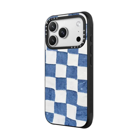 BLUE CHECKERS