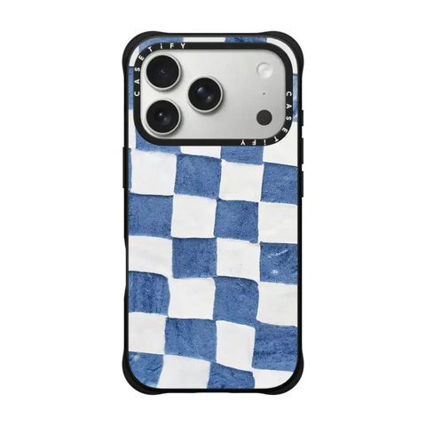 BLUE CHECKERS