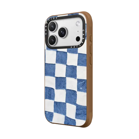 BLUE CHECKERS