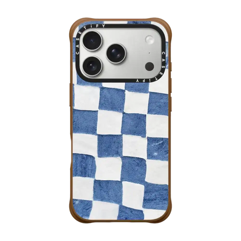 BLUE CHECKERS