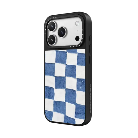 BLUE CHECKERS