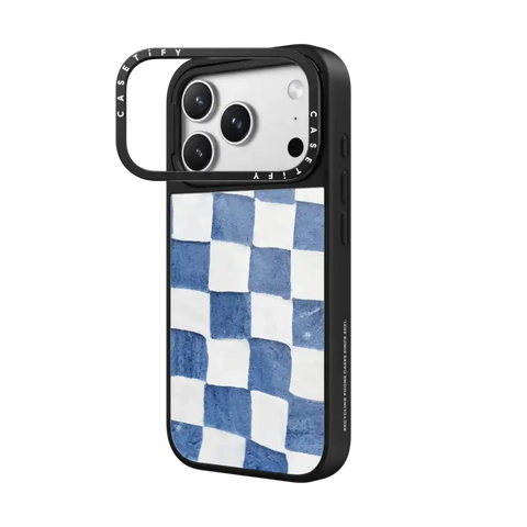 BLUE CHECKERS