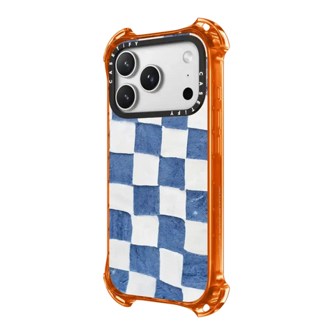 BLUE CHECKERS