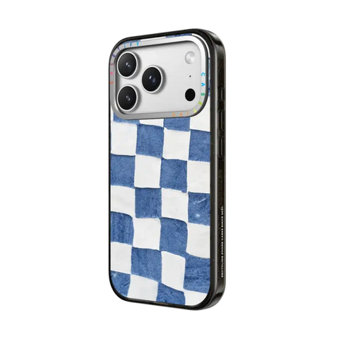 BLUE CHECKERS