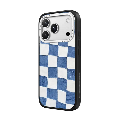 BLUE CHECKERS
