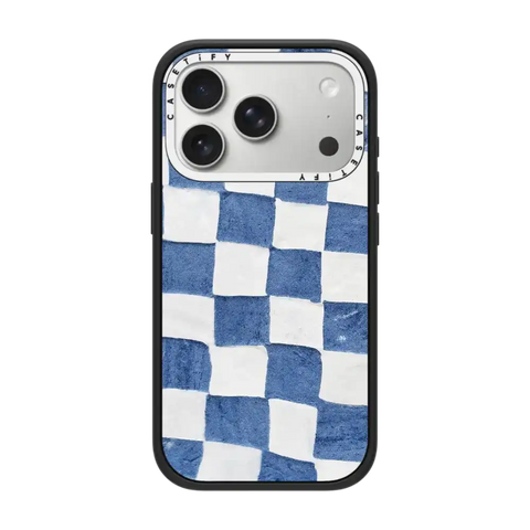 BLUE CHECKERS