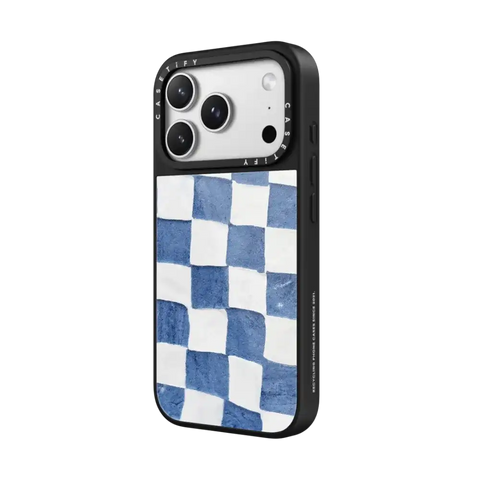 BLUE CHECKERS