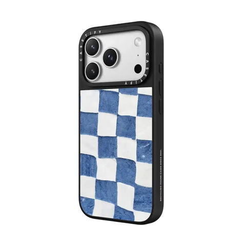 BLUE CHECKERS