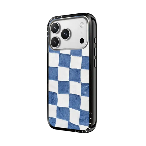 BLUE CHECKERS