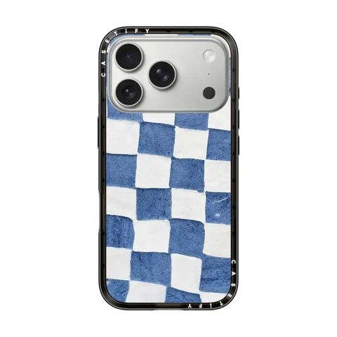 BLUE CHECKERS